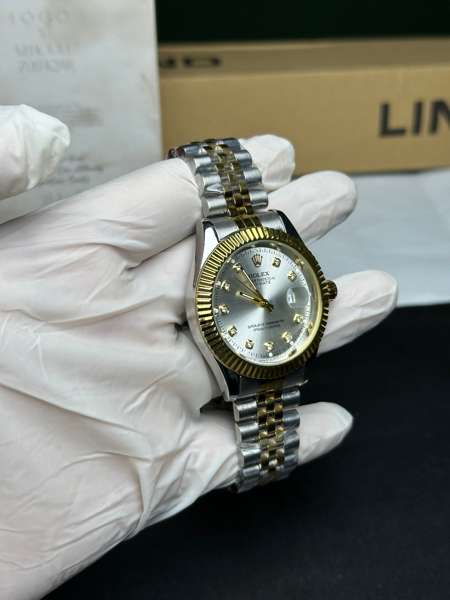 White Royal Rolex