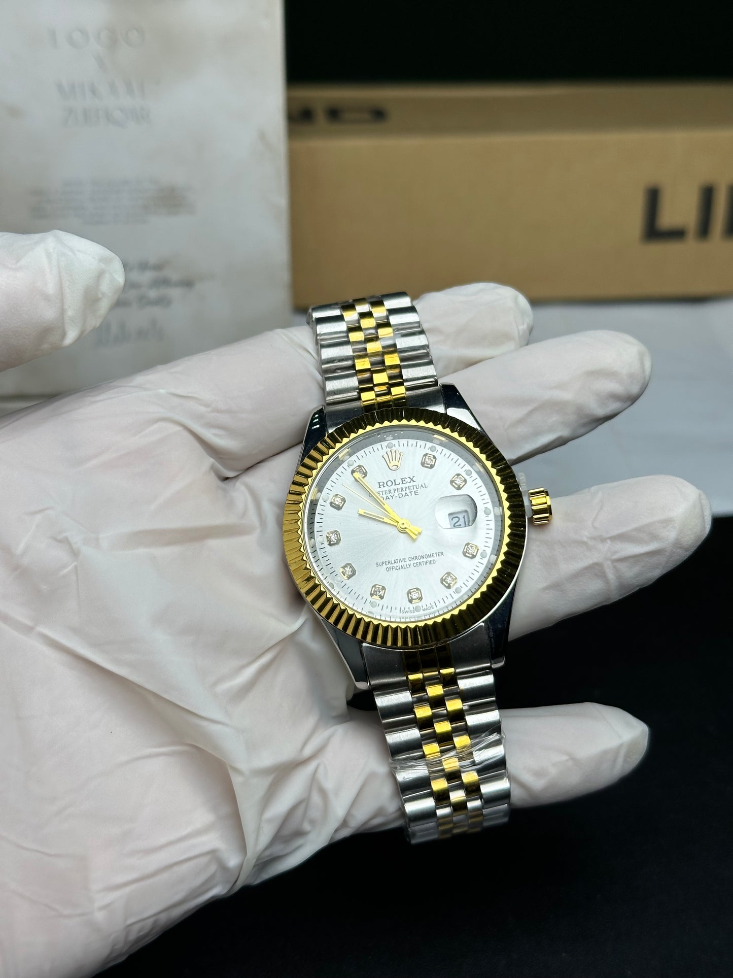 White Royal Rolex